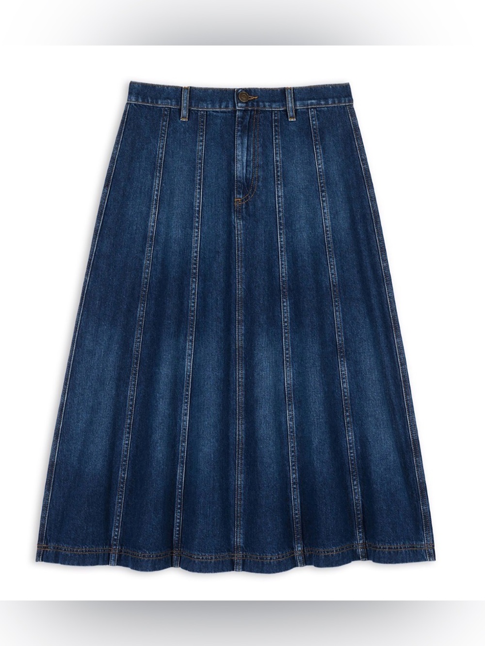 ba&sh Bertille Denim Midi size 34